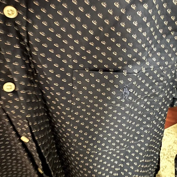 Ralph Lauren Printed Casual Button Up - Picture 3 of 4